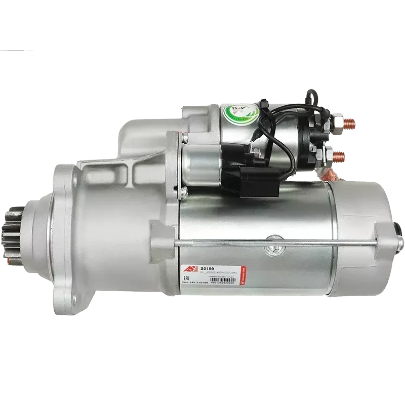 Démarreur 24V 5.50kW 11 dents AS-PL S0199, BOSCH 0001261014, 3EFFE STRE275, CASCO CST10768, CST10768AS
