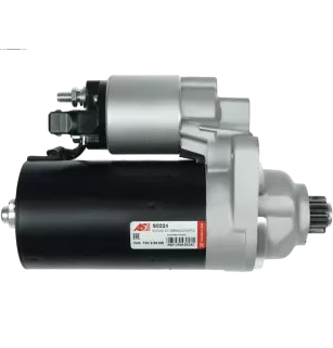 Démarreur 12V 2.00kW 10 dents AS-PL S0224, BOSCH 0001125021, 0001125022, 0001125051, 0001125052