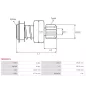 Pignon / lanceur démarreur pour BOSCH 0001109049