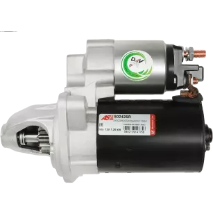 Démarreur 12V 1.20kW 9 dents Remplace BMW 12412344243, 12412354701, 12417521116, 12417521122, 12417521123