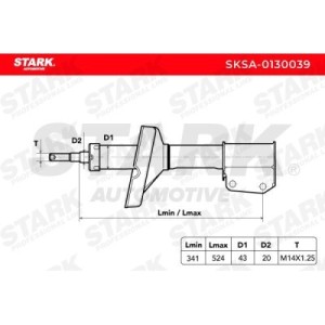 RENAULT Stoßdämpfer 7700428438, 7700428602, 7700839379