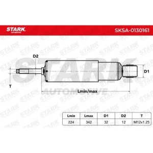 Amortecedor HYUNDAI 54310H1150, 54310H1160