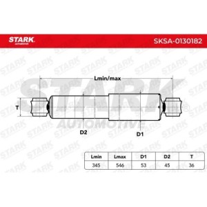 Amortecedor ISUZU 8980560320, 98056032