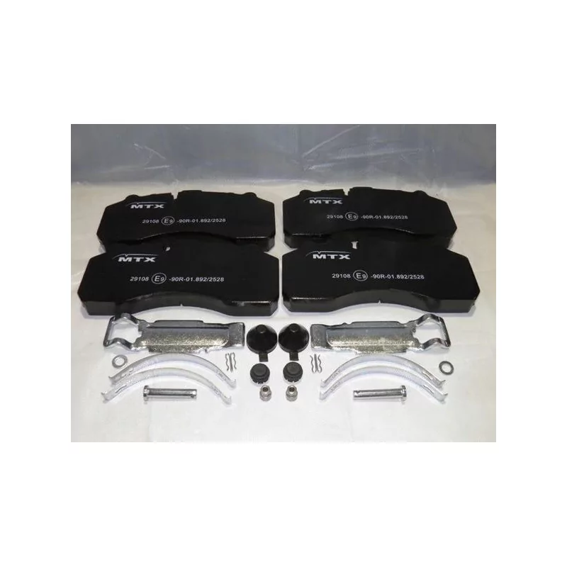Bremsbelagsatz Mercedes Actros, Atego, Axor, Iveco Stralis Bremsbelagsatz Mercedes Actros, Atego, Axor, Iveco Stralis