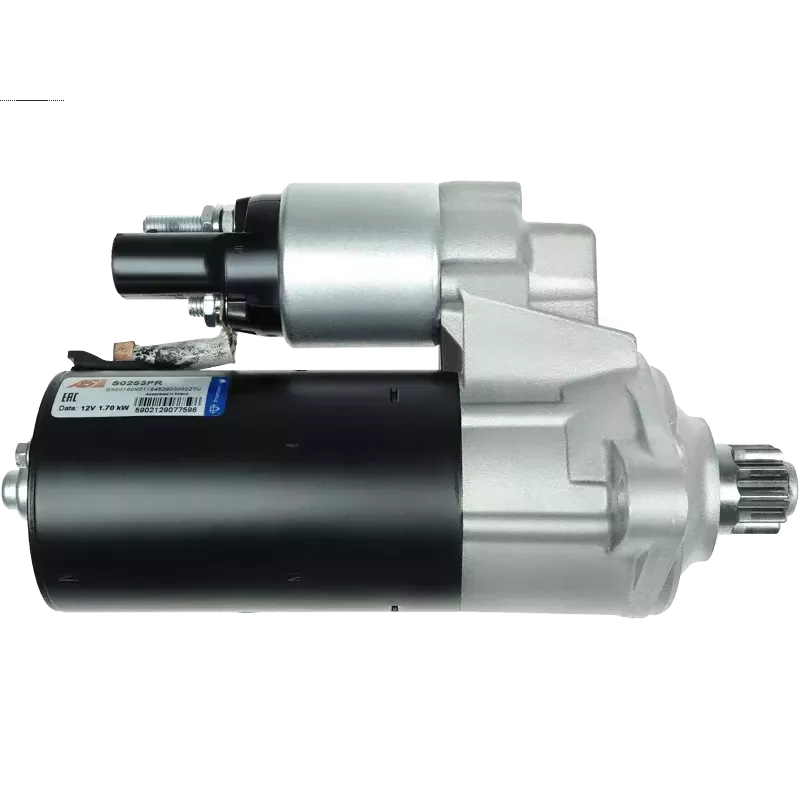 Démarreur 12V 1.70kW 10 dents BOSCH 0001123016, 0001123017, 0986020280, CARGO 113509, DENSO DSN3008