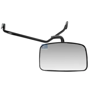 Aborde espelho de vista traseira, com suporte para Scania P-, G-, R-, T-Serie-
