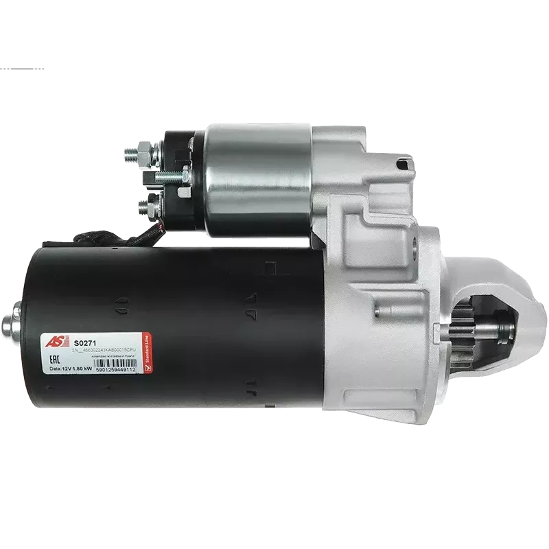 Démarreur 12V 1.80kW 13 dents AS-PL S0271, BMW 1005821747, 12412245328, 12412246388, 2245328