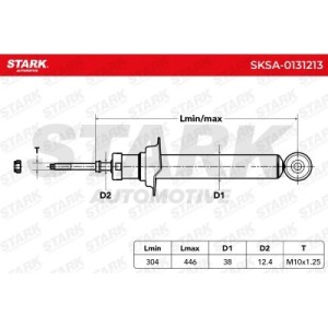 Amortisseur NISSAN 5610090JR9, 561100A525, 5611090J89