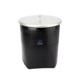 Air cushion, without piston D1: 265 mm, D2: 286 mm, M16 x 1.5, L: 617 mm for scania 3-series, scania 4-series