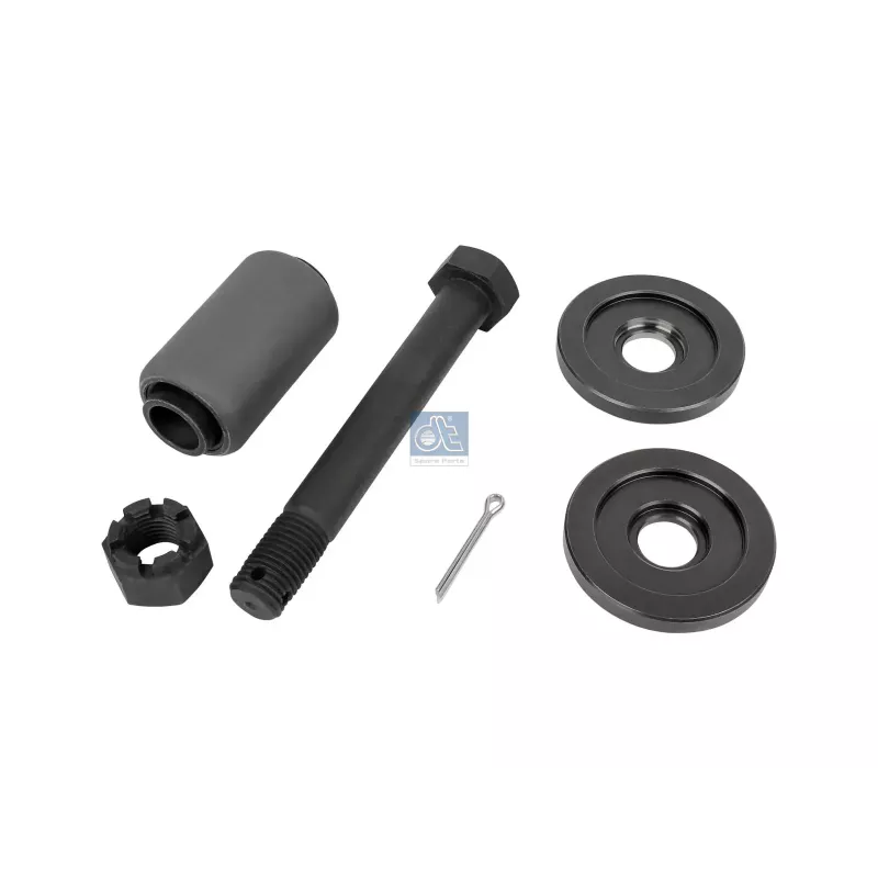 Kit de boulon de ressort M30 x 3,5, Lu: 225 mm, SW: 46 Pour Scania F, K, N-Serie - 2468454