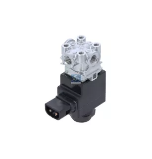 Electrovalve, 24 V, M12 x 1,5, max. 10 bar, 2 poli per Volvo D 6-Engine, D 7-Denni, Edilizie, F, FL, N, B12