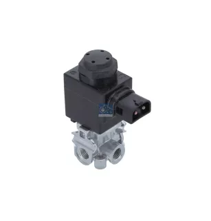 Electrovalve, 24 V, M12 x 1.5, max. 10 bar, 2 poles for Volvo D 6-Engines, D 7-Engines, Construction Equipment, F, FL, N, B12