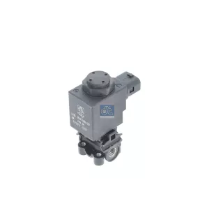 Electrovalve, 24 V, M12 x 1,5, max. 10 bar, 2 poli