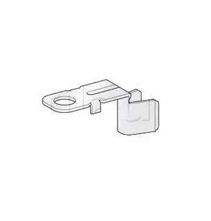 Connection lugs on screw-in battery terminal rods
