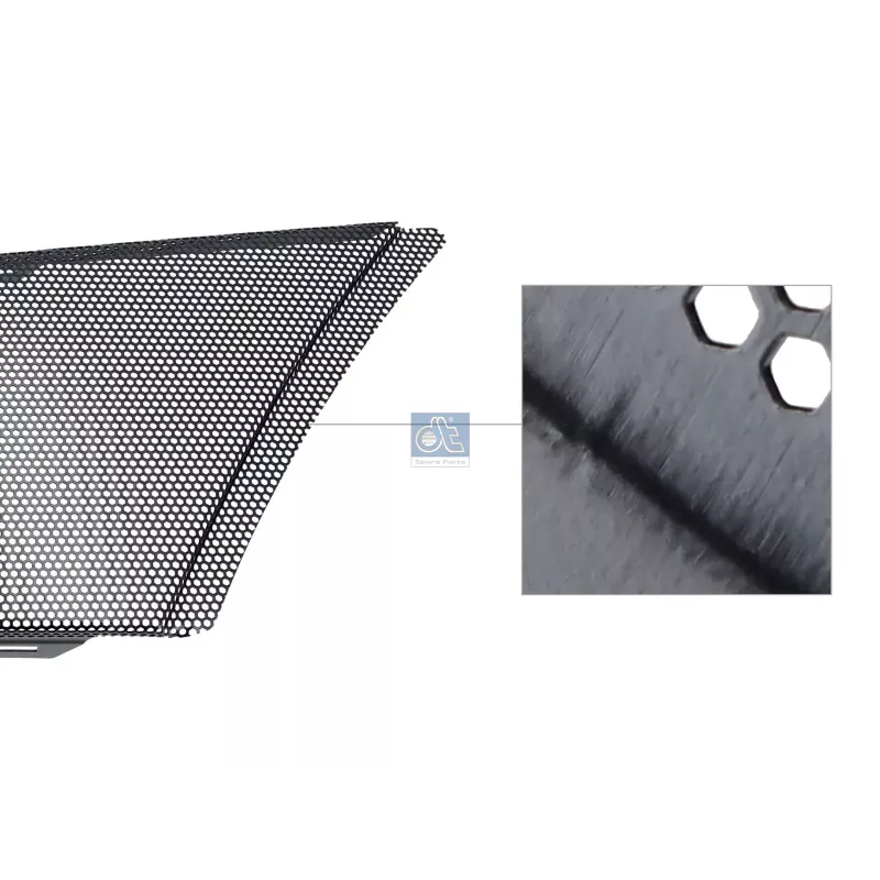 Grille avant, gauche pour Scania P-, G-, R-, T-Serie - 1466034