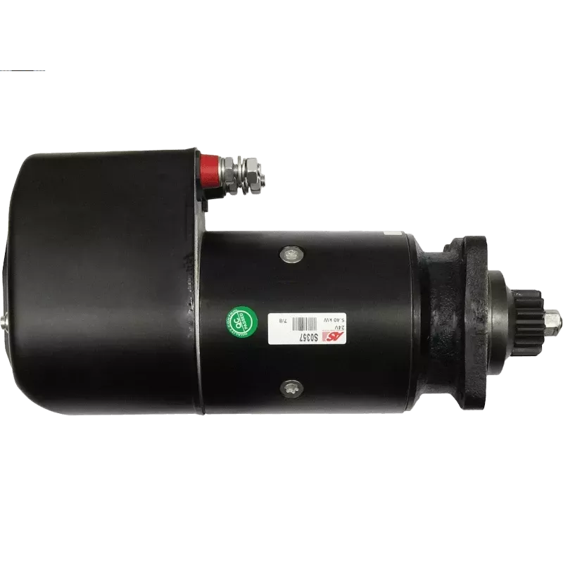 Démarreur 24V 5.40kW 13 dents BOSCH 0001416064, DELCO 19024050, ISKRA / LETRIKA IS9108, WAI / TRANSPO UNIT BOM 920-1292