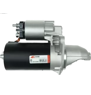 Démarreur 12V 1.40kW 9 dents AS-PL S0386, BOSCH 0001108137, CARGO 111865, DELCO DRS3198, DRS3198N