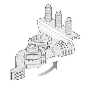 Quick Lock Negative Battery Terminals - Tin Plated Brass