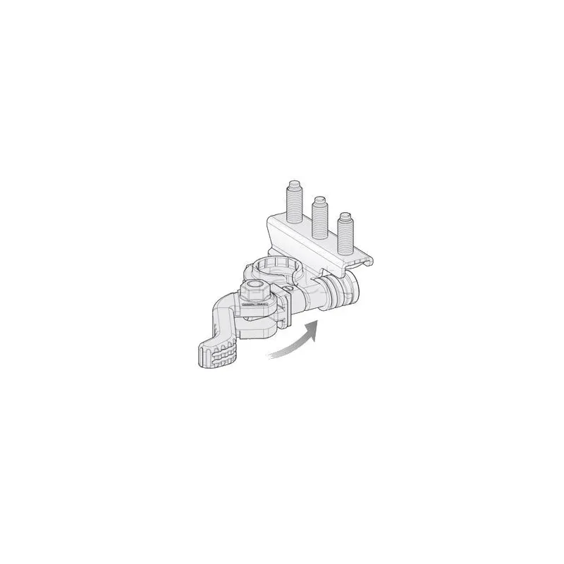 Quick Lock Negative Battery Terminals - Tin Plated Brass Quick Lock Negative Battery Terminals - Tin Plated Brass