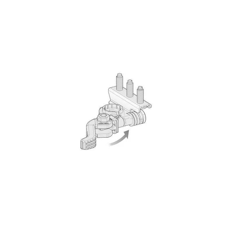 Quick Lock Negative Battery Terminals - Tin Plated Brass Quick Lock Negative Battery Terminals - Tin Plated Brass