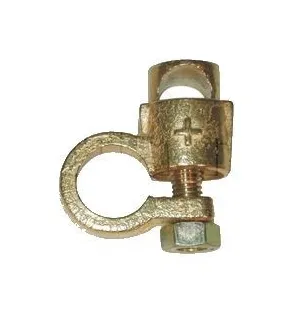 Morsetti batteria - Ottone grezzo - Serraggio singolo