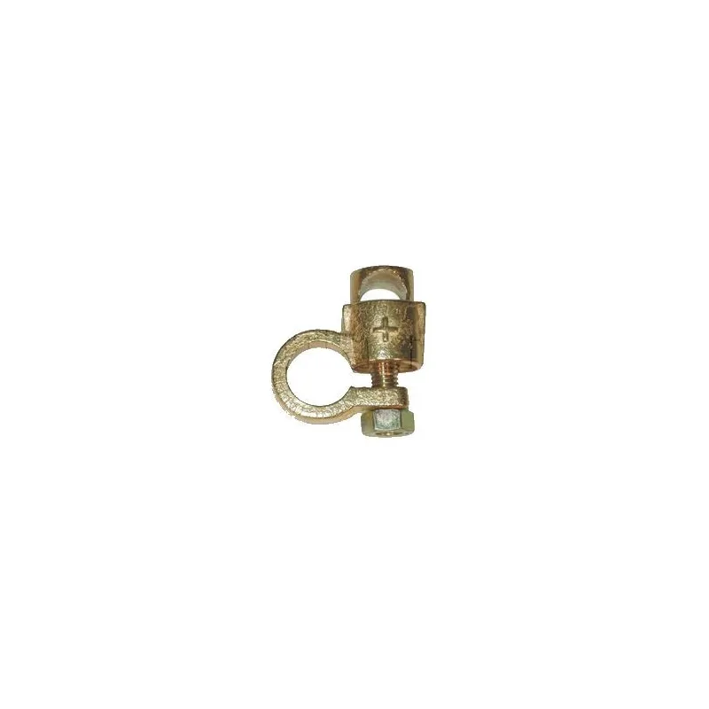 Battery Terminals - Raw Brass - Single Clamp Battery Terminals - Raw Brass - Single Clamp