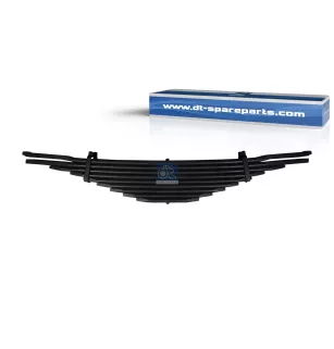 Ressort à lames, arrière L: 1660 mm, W: 90 mm, 9x26 Pour Renault K-Serie, Renault Kerax - 74 20 725 653, 257649, 257654