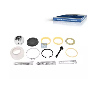 Kit de réparation, stabilisateur en v, D: 90 mm, H: 60 mm Pour DAF 45/55/65/75/85/95, CF, F/N 500-3600, XF, Chassis, F 7/8/9