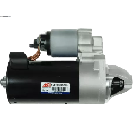 Démarreur 12V 1.80kW 13 dents AS-PL UD03207S, BOSCH 0001139043, 0001139044, 0001139065, 0001139066