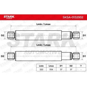 Amortisseur MITSUBISHI 4853139925, MB110517, 1560507
