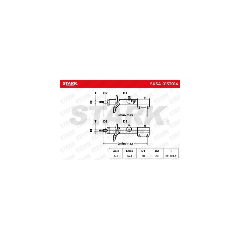 Amortisseur TOYOTA 4853009251, 4853009320, 4853012550