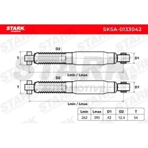 Amortisseur CITROËN 5206HR, 5206HT, 5206HZ