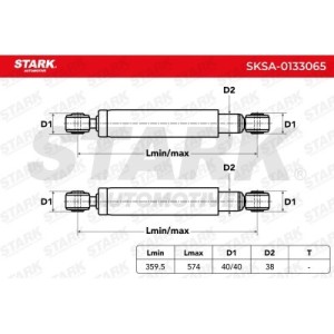 Amortisseur FORD 1502211, 1340532, 1340533