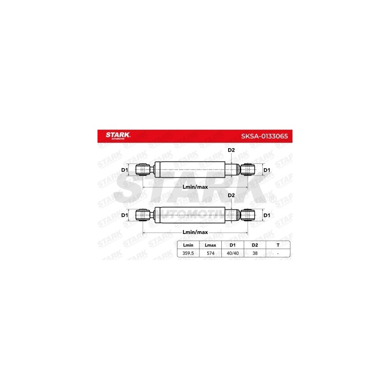 Amortisseur FORD 1502211, 1340532, 1340533