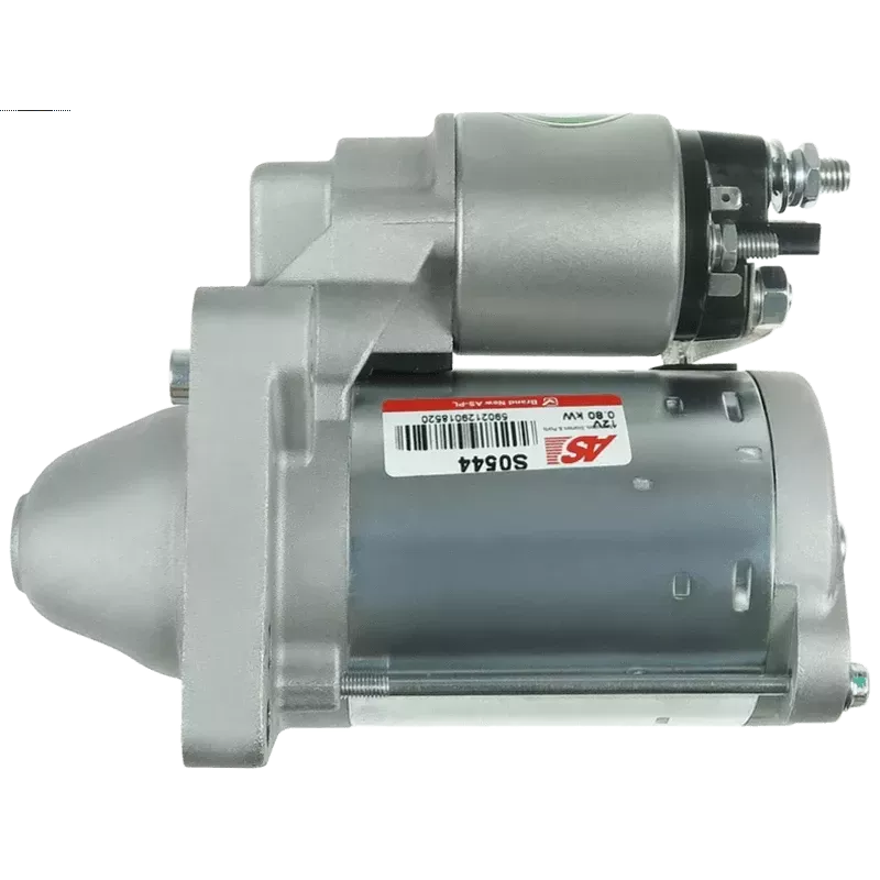 Démarreur 12V 0.80kW 9 dents AS-PL S0544, UD12062S, BOSCH 0986019301, 0986B05008, 0986B05009