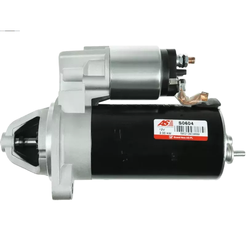 Démarreur 12V 2.20kW 9 dents AS-PL S0605, UD13179S, BOSCH 0001125602, CASCO CST10391, CST10391AS