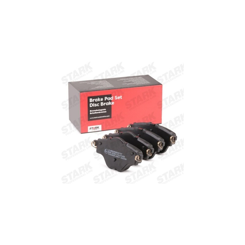 Plaquettes de frein CITROËN 1609000980, 1647860380, 1647874380