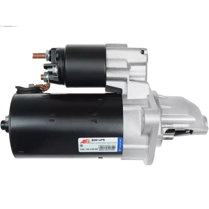 Démarreur 12V 2.50kW 9 dents Remplace BOSCH 0001109306, 0001109307, 0001109366, 0001109371, 0001109375