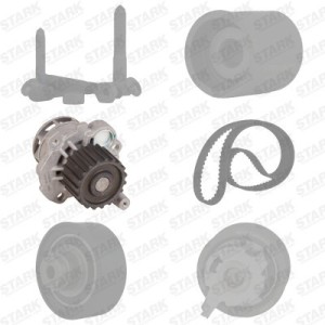 Kit de distribution pompe à eau SEAT 036109244K, 038109119M, 038109119R