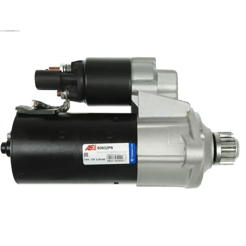 Démarreur 12V 2.00kW 13 dents Remplace BOSCH 0001153005, 0001153006, 0986026160, CARGO 115539, 116156