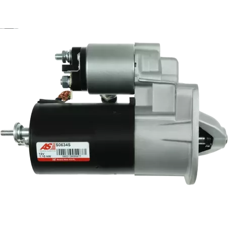 Démarreur 12V 1.10kW 9 dents AS-PL UD13941S, BOSCH 0001107076, 0986018870, DELCO DRS8870, HELLA 8EA012527-811