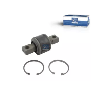 Kit de réparation, barre de réaction, D: 75 mm, b: 19 mm, Lb: 130 mm, L: 164 mm, H: 24 mm Pour Iveco Domino, Europolis