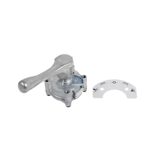 Valve de tiroir rotatif, M16 x 1,5, M12 x 1,5, max. 10 bar Pour DAF 45/55/65/75/85/95, F/N 500-3600 - Iveco TurboStar, TurboTech