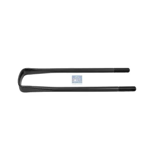Federflansch M24 x 2, LTH: 80 mm, L: 525 mm, W: 101 mm für Mercedes-Benz ACTROS 1, ACTROS 2, ACTROS 3, ATEGO 1, AXOR