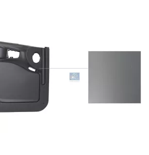 Cobertura da porta, à esquerda para Scania 4 -Serie - 1346163