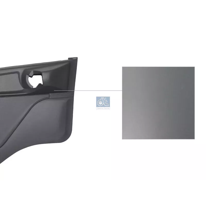 Door coating, right for scania 4 -series - 1346164