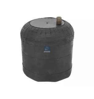 Coussin d'air, sans piston, d: 131 mm, D1: 240 mm, D2: 155 mm, M16 x 1,5, M24 x 1,5, L: 445 mm Pour Mercedes Benz Axor, Atego 1