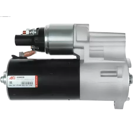 Démarreur 12V 1.70kW 9 dents AS-PL UD16907S, BOSCH 0001123024, 0001123025, DELCO DRS0086, PORSCHE 95560410710