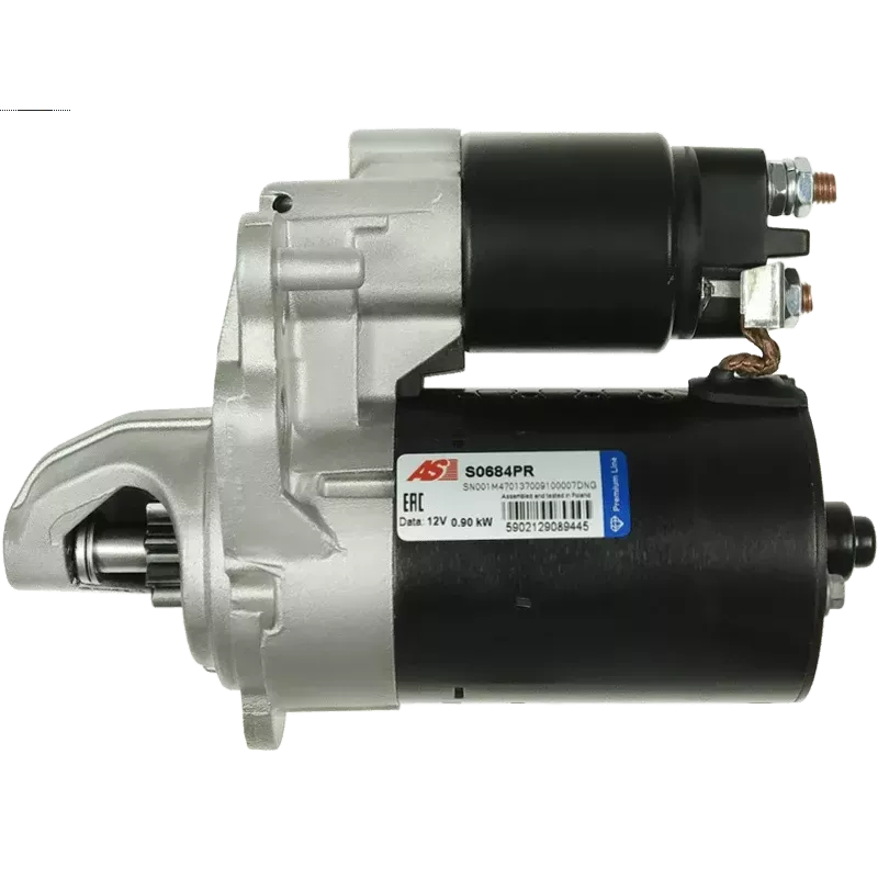 Démarreur 12V 0.90kW 12411489994 12411517327