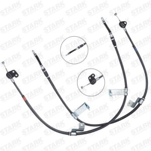 Câble de frein à main HYUNDAI 597700X300